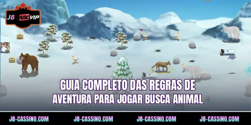 Guia completo das regras de aventura para jogar Busca Animal