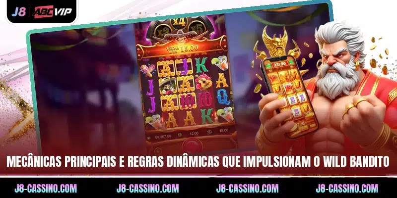 Mecânicas principais e regras dinâmicas que impulsionam o Wild Bandito