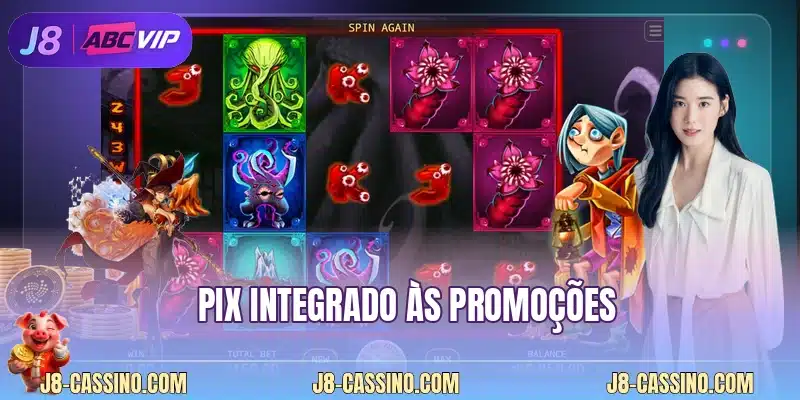 Pix integrado às promoções