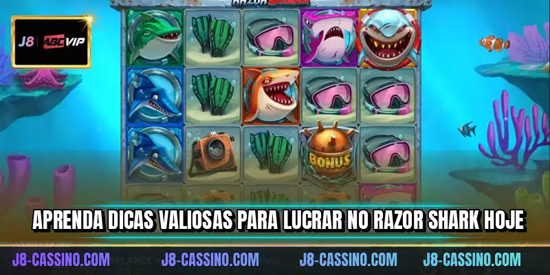 Aprenda dicas valiosas para lucrar no Razor Shark hoje