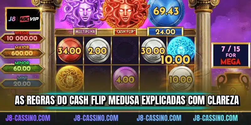 As regras do Cash Flip Medusa explicadas com clareza