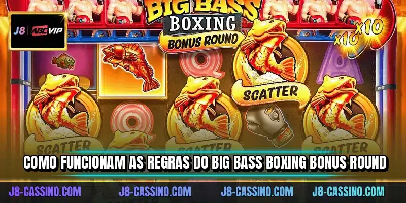Como funcionam as regras do Big Bass Boxing Bonus Round