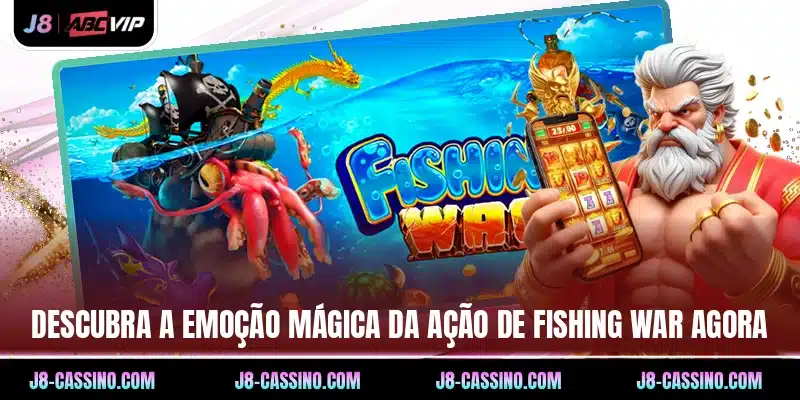 Descubra a emoção mágica da ação de Fishing War agora