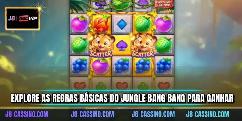 Explore as regras básicas do Jungle Bang Bang para ganhar