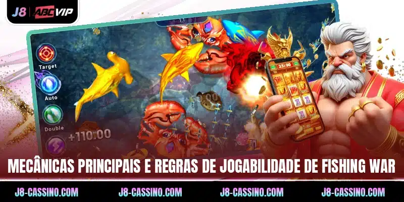 Mecânicas principais e regras de jogabilidade de Fishing War