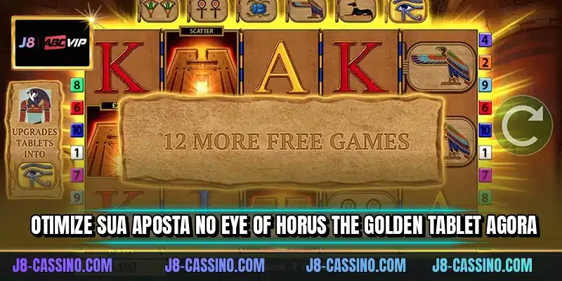 Otimize sua aposta no Eye Of Horus The Golden Tablet agora