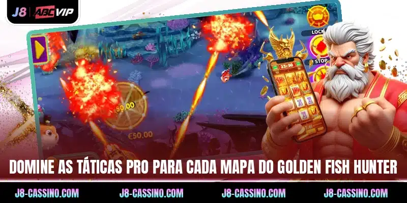 Domine as táticas pro para cada mapa do Golden Fish Hunter