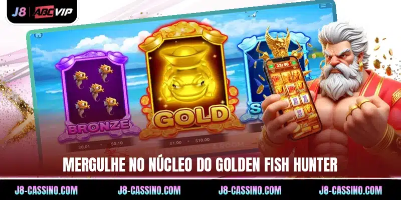 Mergulhe no núcleo do Golden Fish Hunter
