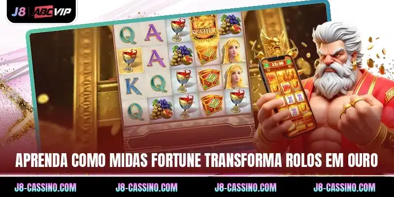 Aprenda como Midas Fortune transforma rolos em ouro